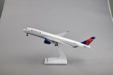 30cm A350 DELTA With light With Wheels Metal Aircraft Plane Model Gift