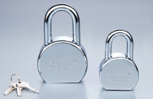 Round Type Steel Padlock