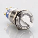 19mm Metal Selector Switch With LED