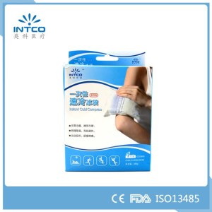 Disposable And Convenient PE Nylon Pouch Instant Cold Pack For Relieving Pain And Swelling
