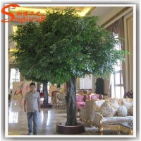 New products China supplier outdoor home & garden decor artificial bonsai,banyan trees