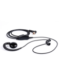 EM-3327A 2 Way Radio Walkie Talkie Earpiece Police Security Earpiece with Mic