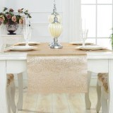 WANTU PVC GOLD Table Runner LS1420