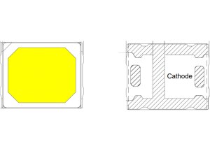 SMD SW2835-1.0W-40FR90