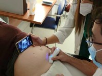 Wireless Ultrasound Probe Used in OB&GYN