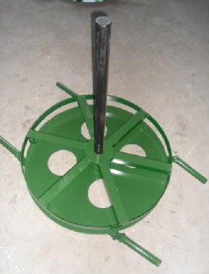 Horizontal cable drum jack Service Drum Dispenser