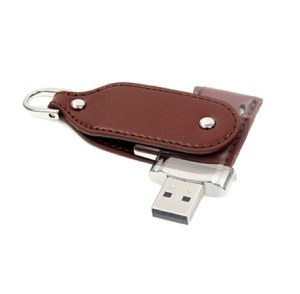 Capless swivel USB flash drive