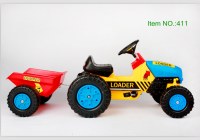 Plastic toy vehicle baby toy car bucket truck toy rides