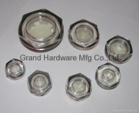 Hexagon head Plastic oil level sight glass