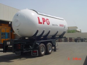 Tanque de almacenamiento de GLP usado
