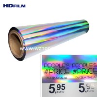 Película holográfica / película Glitter / película 3D