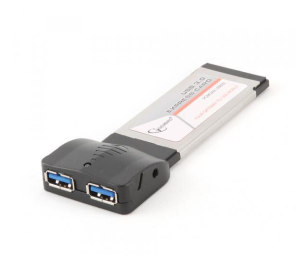 Gembird Carte Express USB 3.0 à 2 ports - PCMCIAX-USB32