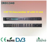 4CH DVB-S2 IRD And Descrambler