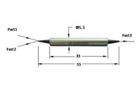 Isolator Polarization Beam Combiner/Splitter