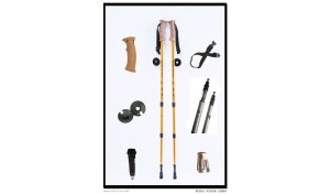 3 Sections Aluminum Trekking Poles