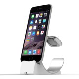 2-in-1 watch & phone Charging Aluminum Stand