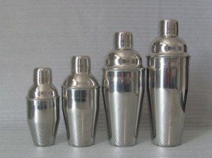 Stainless steel cocktail shaker