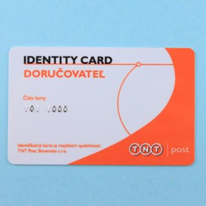 Embossing Number Card