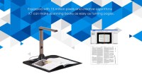 MEGASCAN PRO X7 | SMART AUTOMATIC HIGH SPEED BOOK CAMERA SCANNER