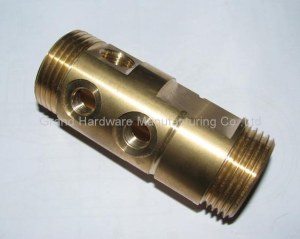 Precision machined brass parts