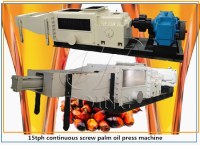 Double screw palm oil press machine for sale