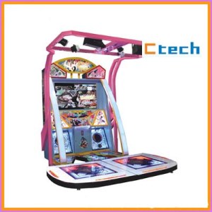 55 dance dancing game machine