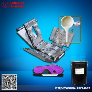 Silicone rubber for shoe mold making