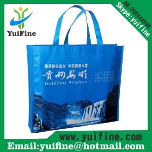 PP Non Woven Laminated Bag/Promotional Customized Logo Shopping Reusable Nonwoven Fabri...