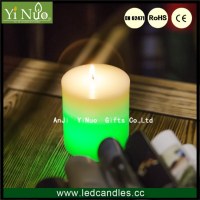 New Magic Real Flame LED Color Changing Scented Candles
