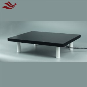 High temperature and corrosion resistant electric heating plate