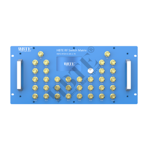 Programmable RF Coaxial Switch Matrix