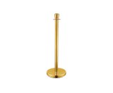LG-M1 Titanium Golden Queue Barrier Stainless Steel Crowd Control Stanchion Posts