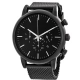 Black Chronograph Watch