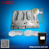 Silicone rubber for shoe mold making