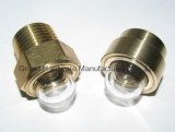 Domed shape Brass Oil sight glass