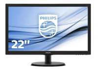 Philips 21.5 Écran LCD avec SmartControl Lite LED-Display HDMI, VGA - 223V5LHSB/00