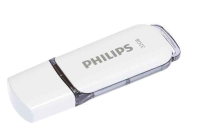 Philips USB 2.0 32Go Snow Edition Gris FM32FD70B/10