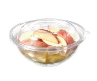 Disposable Pet Transparent Recyclable Plastic Fruit Salad Container