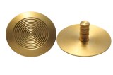 Ridge Brass Tactile Studs