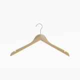 Premium Natural Lotus Wood Slim Clothes Hanger