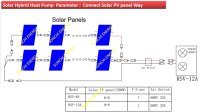 Solar Hybrid Heat Pump 5KW-7KW