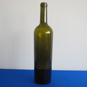 Large wine bottle