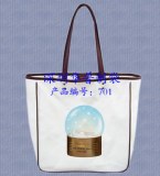 Prsonalized canvas bag, wristlet canvas bag, custom canvas bag