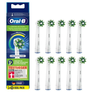 Têtes de brosse de rechange Oral-B CrossAction CleanMaximizer 10 pièces 80363168