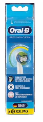 Têtes de brosse à dents Oral-B 10pcs Precision Clean CleanMaximizer