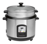 Cuiseur de riz et cuisson vapeur Clatronic RK 3567 - Inox