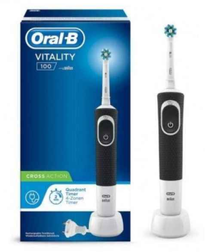 Brosse à dents électrique Oral-B Vitality 100 Cross Action D100.413.1 noir