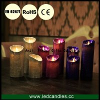 Wholsale Rechargable Led birthday Candle With Timer