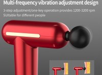 Mini Rechargeable Cordless Vibration Muscle Relaxation Massage Gun 2021-8