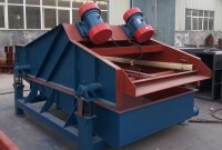 Dewatering screen for sand washing plant